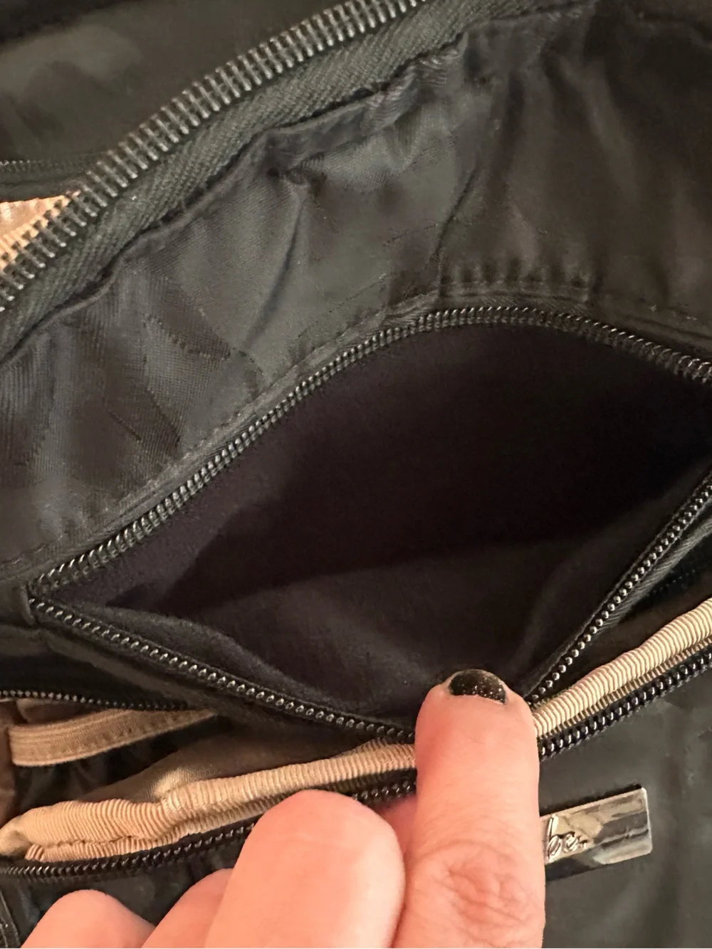 Ju-Ju-Be Black Subtle Camo Backpack - Diaper Bag or Everyday Carry men or women